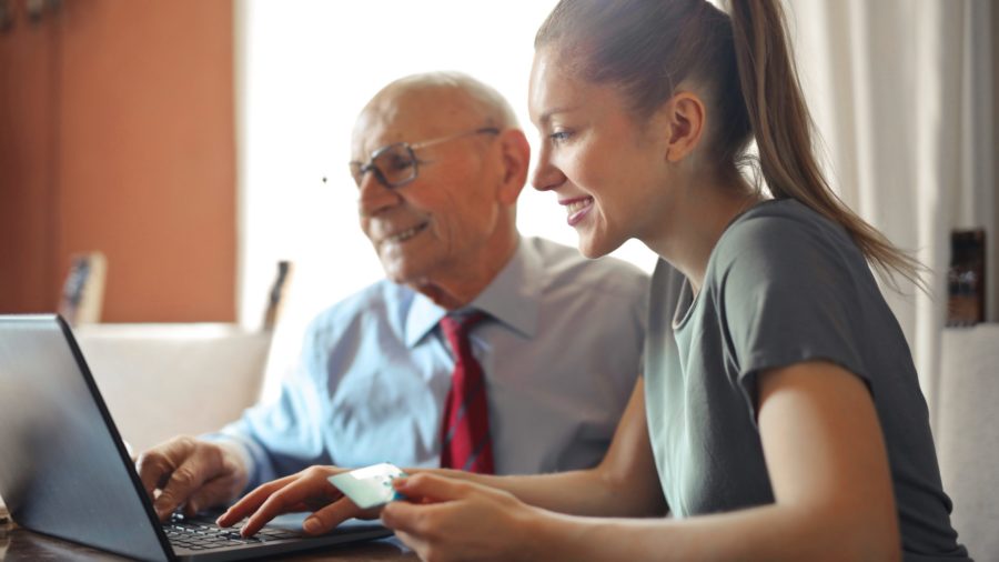 Help protecting elderly against phishing